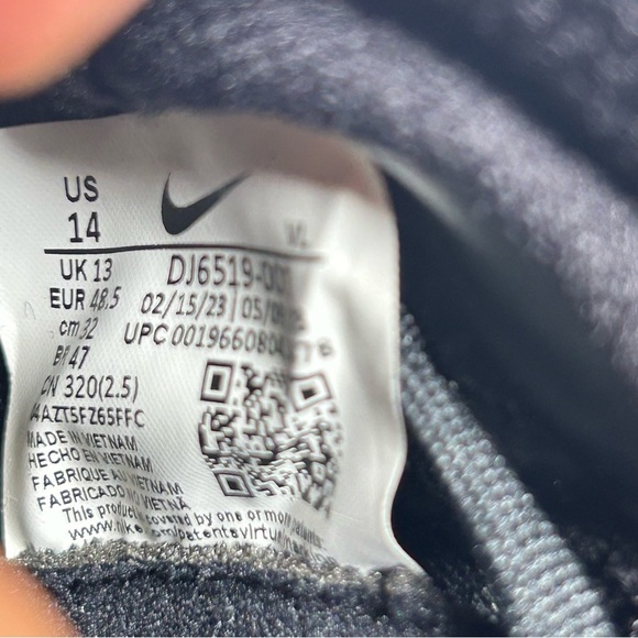 NEW Nike Alpha Huarache NXT MCS Baseball Cleats Shoes dj6519-001 Men’s Size 14 - Picture 8 of 9